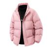 Autumn Winter 2025 Men's Stand Collar Thick Velvet Padded Cotton Jacket