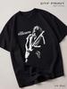 Zwart T-shirt John Frusciante, Rock Back in