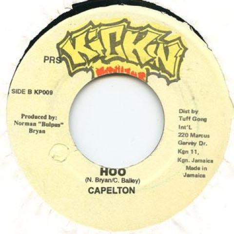 

7inch Record CAPLETON - Hoo Kickin 2001 Jamaica Reggae, Ska & Dub