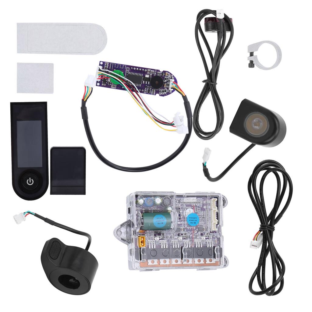 Kit de Placa Controlador de Patinete Eléctrico Skateboard Pantalla Digital Placa Base Luz Trasera para XIAOMI
