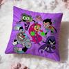 anime Teen Titans Go Cushion Cover Premium Comfort Reversible Pillow Cove -Two in One Design for Any Room & Car Interior