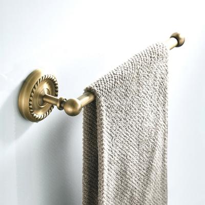 Porte-serviettes Classique pour Salle de Bain, Anneau de Serviette en Aluminium Monté au Mur Laiton Antique Porte-serviettes Accessoires de Salle de Bain