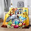 Tom And Jerry Adventure Suitable blanket for offices, travel, living rooms also a good gift for friends and family Suitable for all seasons.