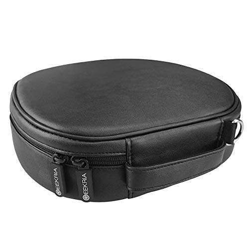 Geekria Case, Headphone Case, Compatible Bag, Travel Case for Apple AirPods Max with Storage Pouch (Black)