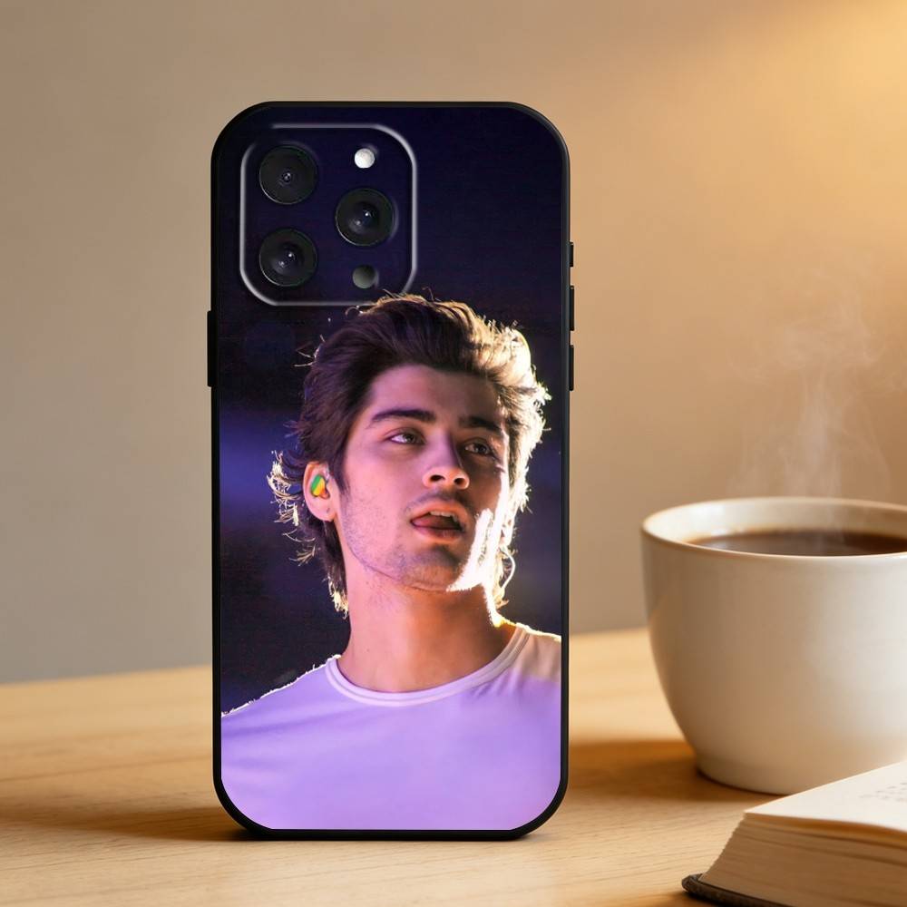 Singer Z-Zayn M-Malik Phone Case For iPhone 17 16 15 14 13 12 Max Plus Silicone Black Cover