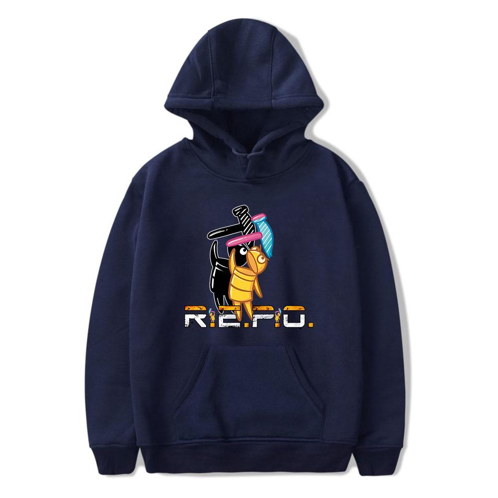 Unisex R.E.P.O. Hoodie Sweatshirt Cartoon Printed Streetwear Hoodies for Men Women