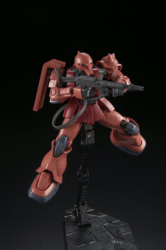 HG Mobile Suit Gundam THE ORIGIN Zaku I Scale Plastic Model MS-05S Char's 1/144 Pre-colored