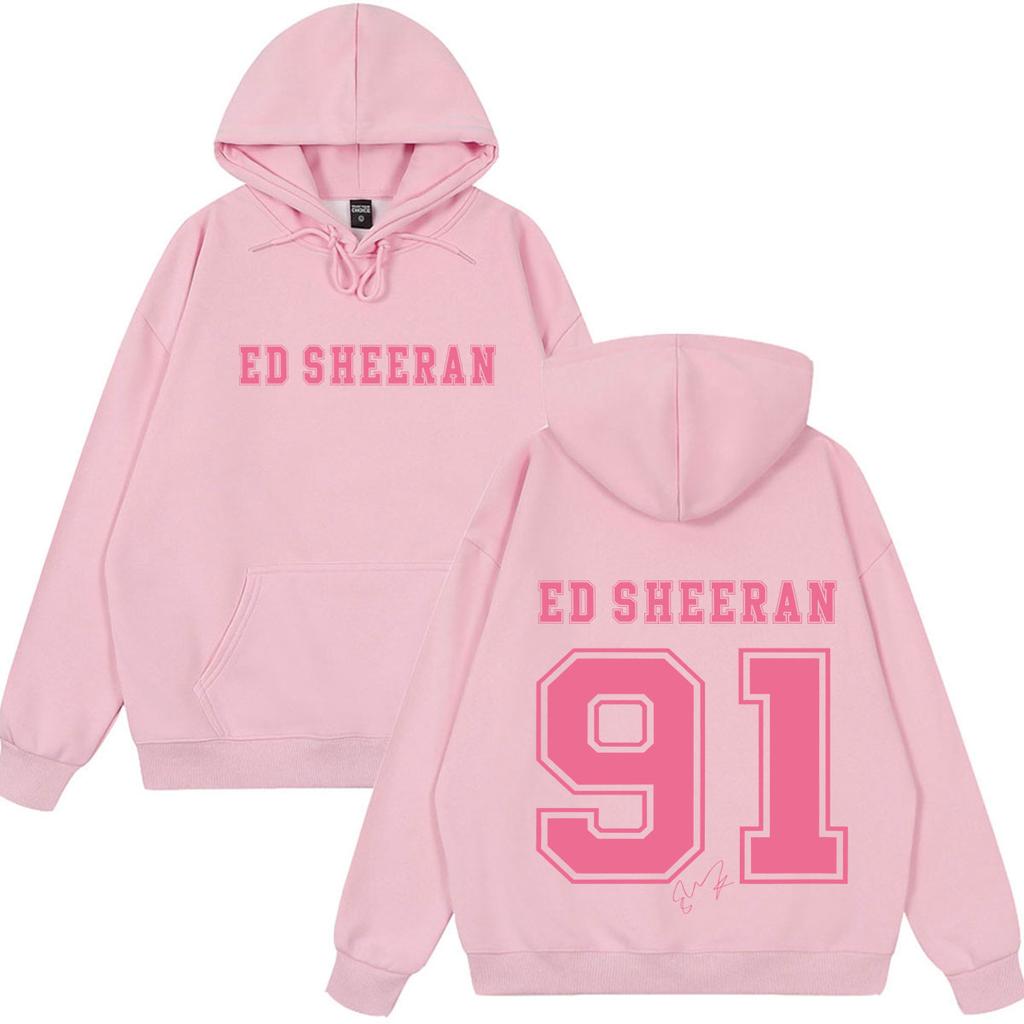 Ed Sheeran Loop Tour Australia 2026 Tour Print Hoodie Unisex Fashion clothing Pullover Casual Aesthetic Trend Sweatshirts