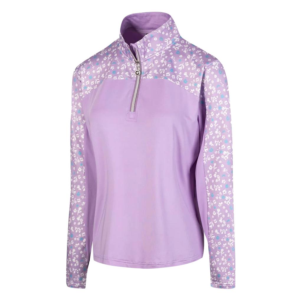 Island Green Womens/Ladies Floral Base Layer Top