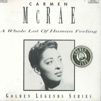 

CD CARMEN MCRAE - A Whole Of Human Feeling 4493332 PILZ US Jazz Used