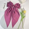 Exclusive Red Bow Hair Clip – Elegant Temperament Spring Style Accessory