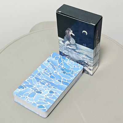 10.3*6cm The Dreaming Waves Oracle Deck 60 Pcs Oracle Cards Filled with Soft Feathered Whispers of Wisdom
