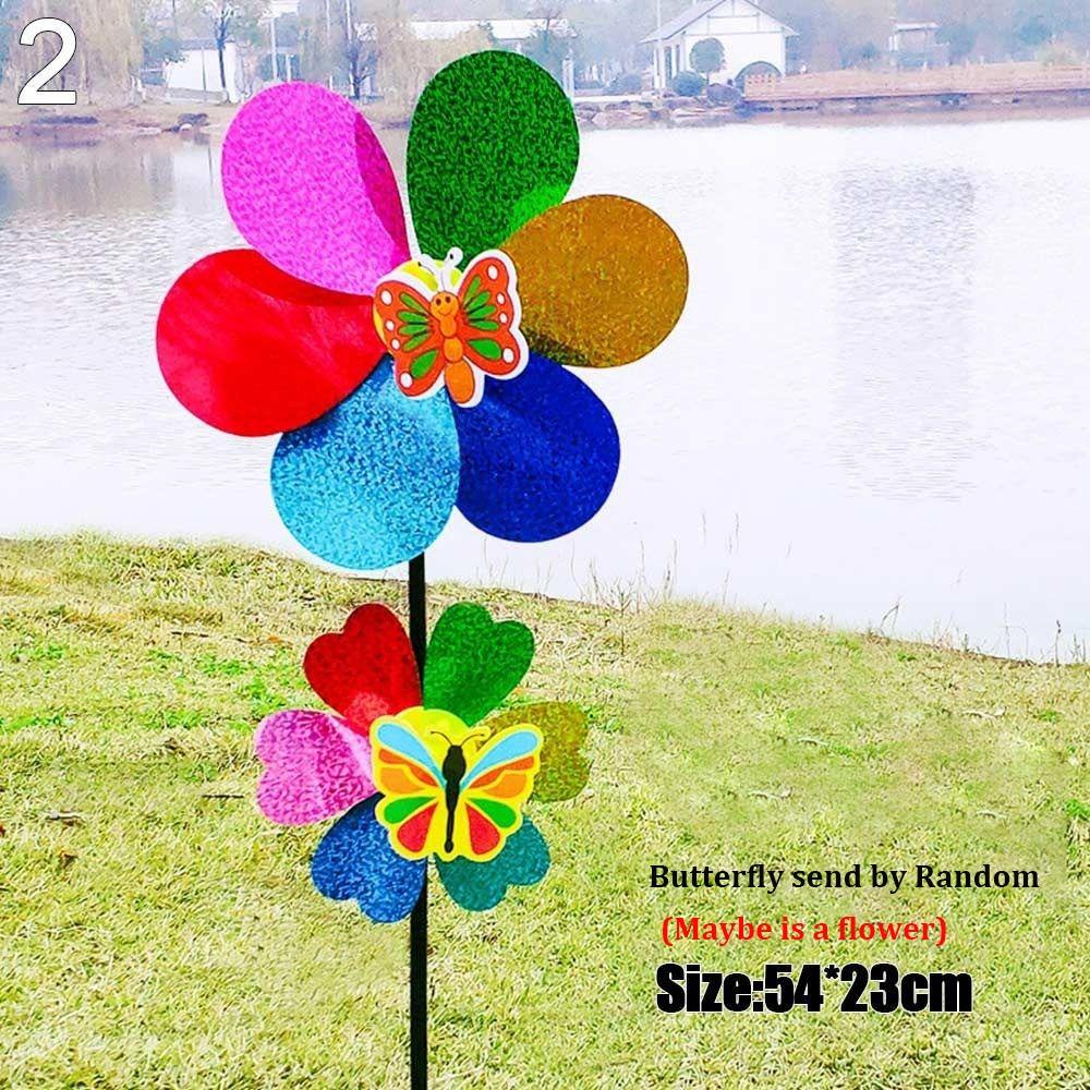 Oyuncaklar Plastik Rüzgar Gülleri Düzen Pinwheels Oyuncaklar Kendin Yap Rüzgar Gülleri Renkli Ayçiçeği Yeldeğirmenleri