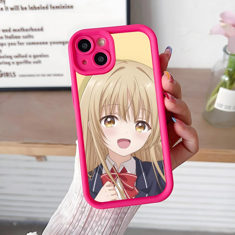 Engel Mahiru Shina Handyhülle für iPhone 17 16 15 14 13 12 11 Air Pro Max Plus Rotes Weiches TPU Stoßfeste Hülle