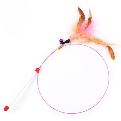 Cat Toys, Cat Fishing Sticks, Cat Feather Toys, High-toughness Feather Steel Wire Cat Toys