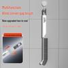 Multi-functional Stiff Bristle Cleaning Brush for Bathroom, Toilet, Floors, and Window Grooves