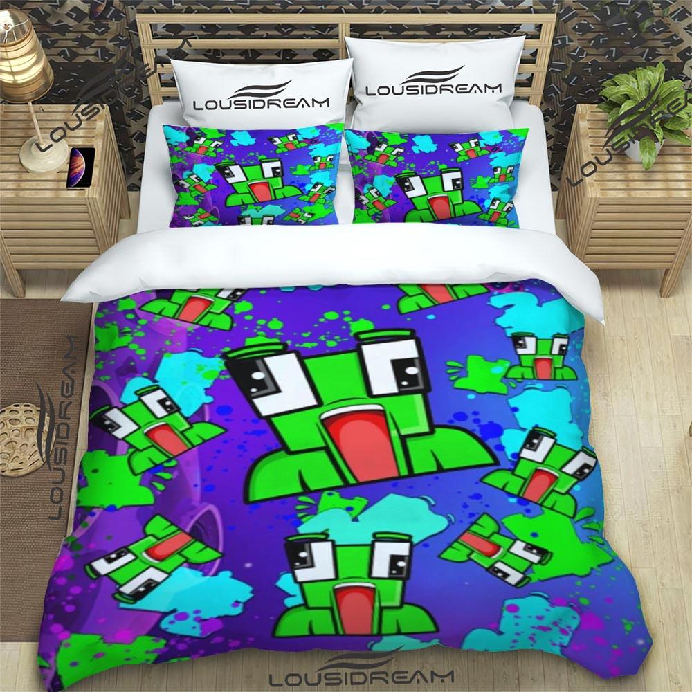 Cartoon Funny Play Unspeak.able Bedding Set Bedroom Soft Bedspreads for Bed Comefortable Duvet Cover Quilt and Pillowcase