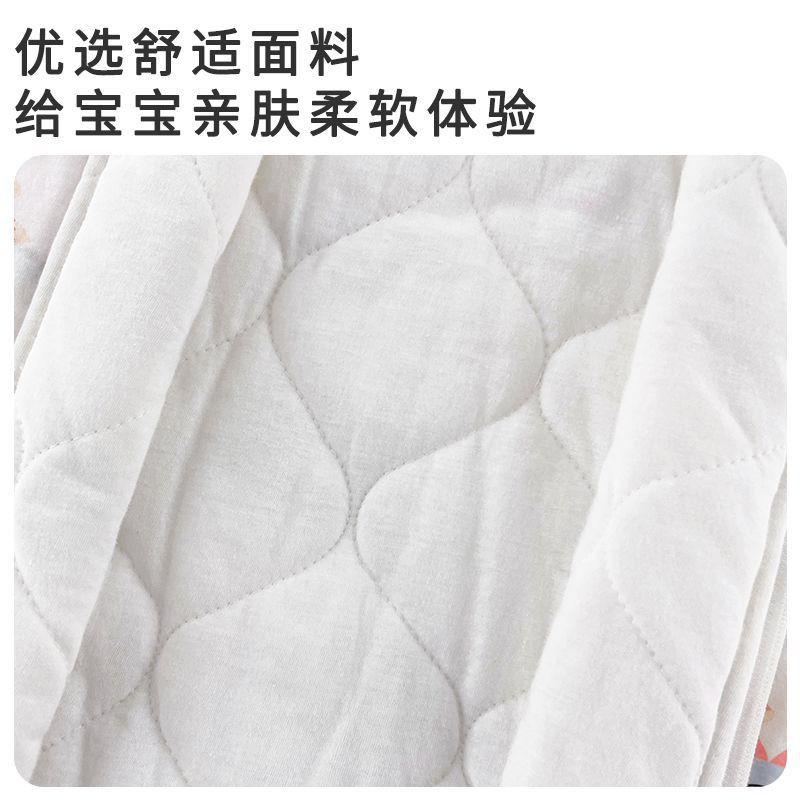 Cotton Warm Sleeping Bag Toddlers 20-50 Lbs Winter Footed Pajama With Leg Separation Tummy Coverage