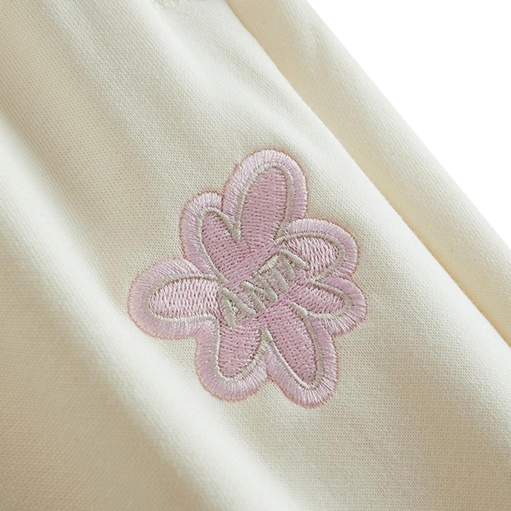 Anta Life Series Womens Long Pants 2025 Spring Knitted Sports Pants Women bottoms Vanilla 962618305-1