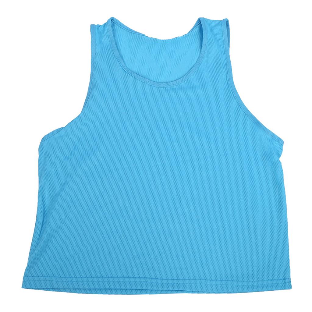 12pcs Kid Training Vest Breathable Mesh Team Practice Pinnies Free Size for Soccer Basketball Outdoor Sports
