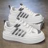 Spring new thick-soled little white shoes, height-increasing casual board shoes for men and women, couple lightweight student sports shoes