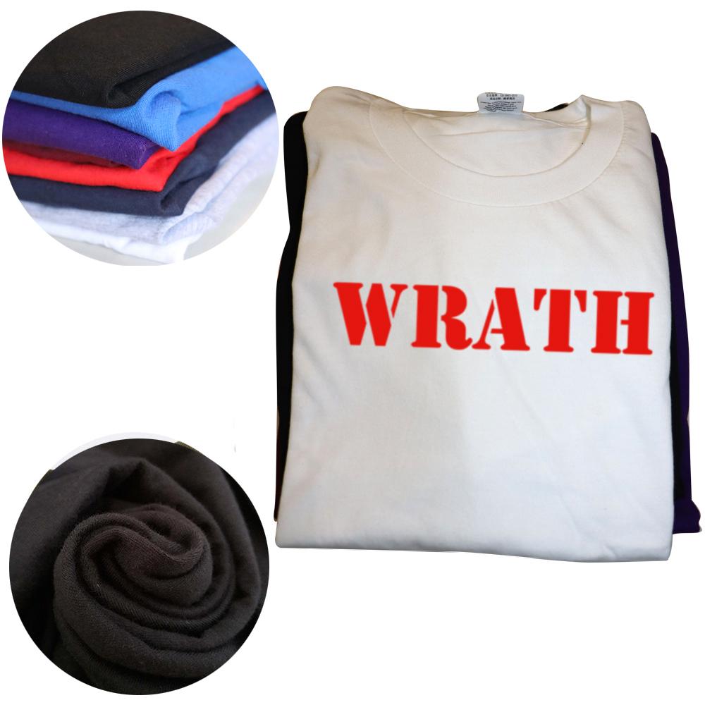 Summer New Arrival Limited WRATH Natural Selection Men T-Shirt Streetwear Short-Sleeve Casual O-Neck T Shirts Hipster Style Tees