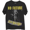 Men's Sex Pistols No Future T-shirt Medium Black
