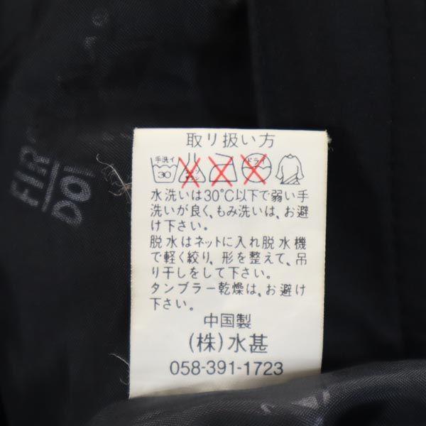 FIRSTDOWN Logo embroidery Mountain parka M black Men's Used
