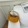 Vintage 2026 Handmade Woven Basket Shoulder Bag: Versatile Retro-Style Women's Underarm Handbag