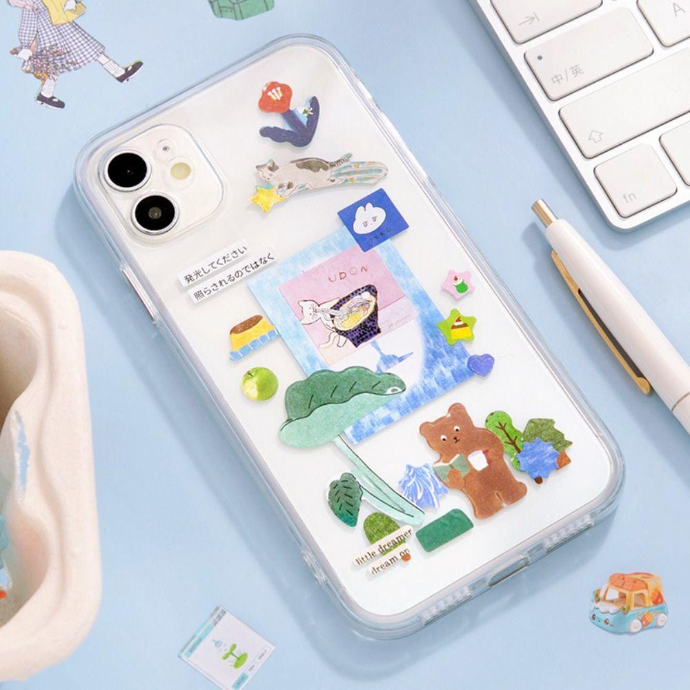 Wunderbare Momente Serie Aufkleber Buch DIY Scrapbook Aufkleber süße Tagebuch Aufkleber Schreibwaren