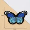 Pack Of 10 Embroidered Butterfly Iron on Patches Embroidered Fabric Patches Sew on Repair Patches For Clothing Jackets