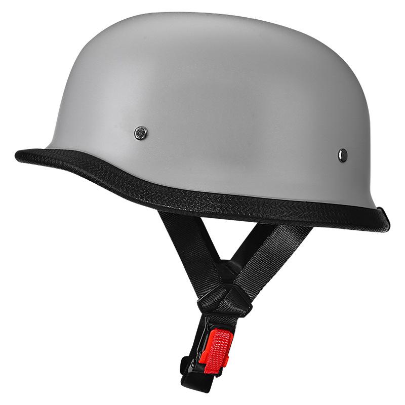 Retro Japanese Unisex ABS Half Helmet for Electric Motorcycles