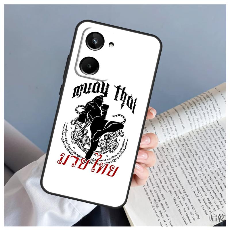 Muay Thai Fight Boxing For Realme GT7 Pro GT6 C67 C65 C63 C61 C55 C53 C51 C35 C71 C75 11 12 13 14 15 Pro Plus Case