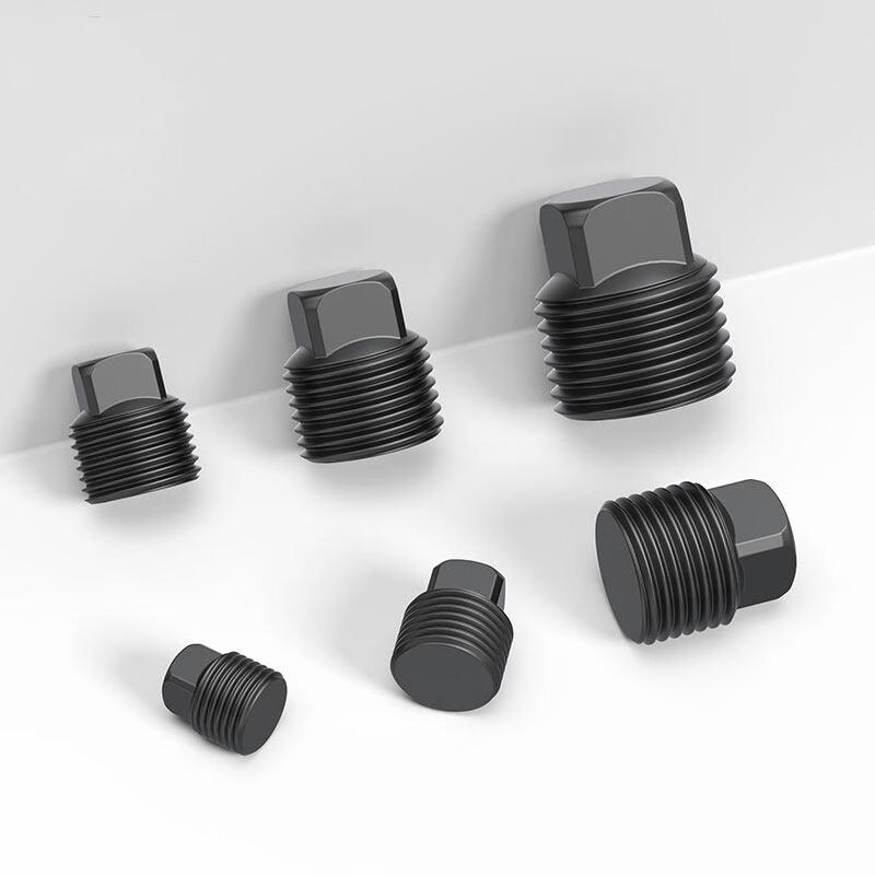 Jing Rong DN15 Carbon Steel External Square Head Plug