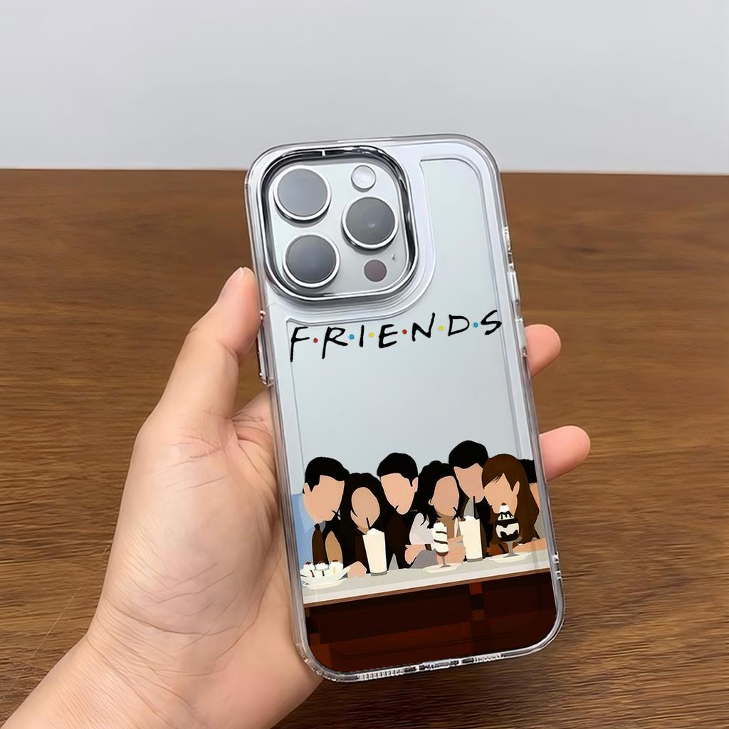 Friends Hot TV Show Phone Case for Samsung Galaxy S25 S24 S23 S22 S21 S20 Note20 FE Ultra Edge Plus 4G 5G Transparent Cover