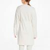 Puma Yoga Series Cotton Tie Loose Long Sleeve Solid Color Jacket Women Outerwear White 521470-65