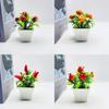 Fruit Red Orange Chili Pomegranate Simulated Potted Artificial Flower Plastic