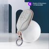 Alcantara Suede Car Remote Key Case For Maserati Levante Ghibli Quattroporte GT Granturism GranCabrio Keychain Accessories