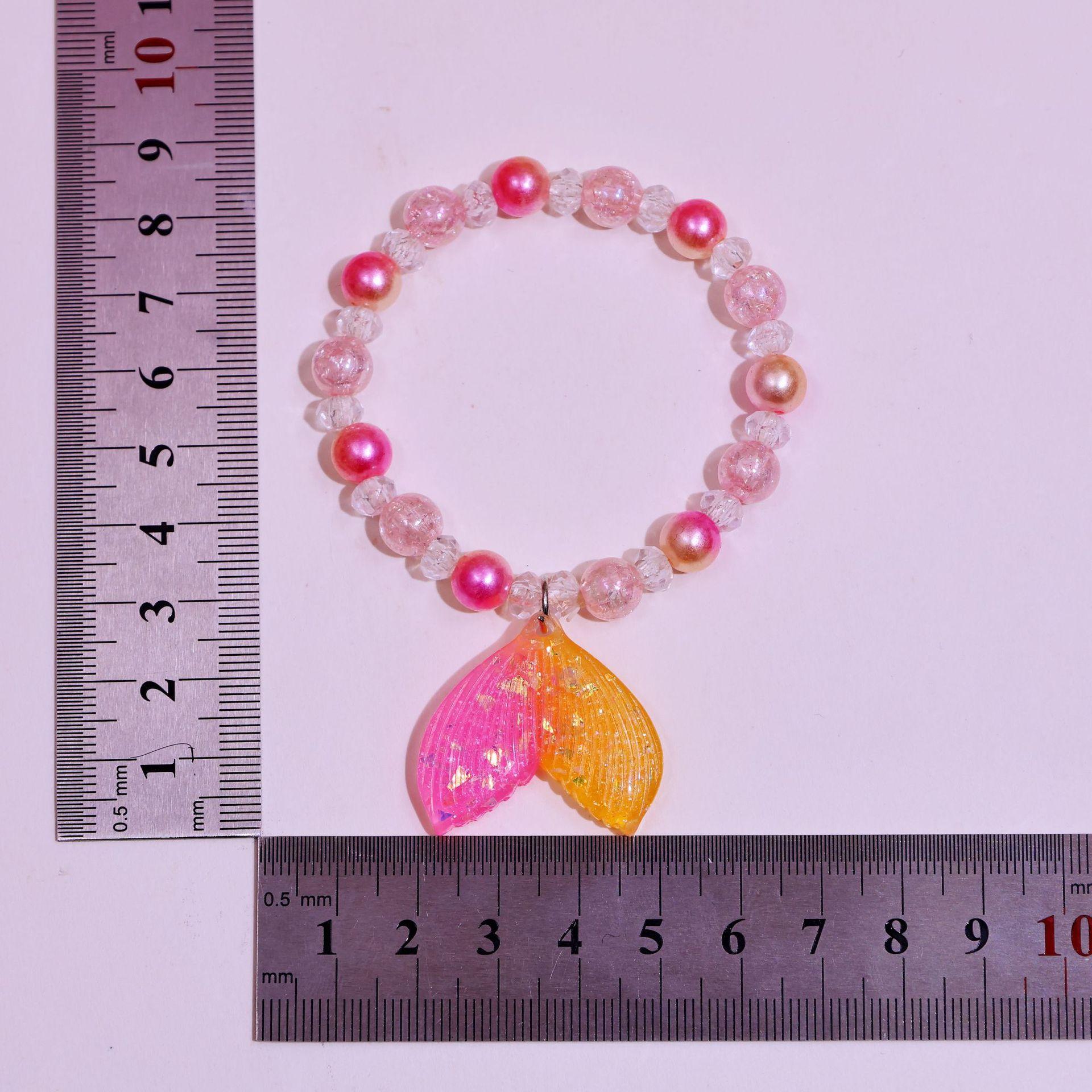 Детский браслет - Мультяшный бусинный браслет - Браслет-аксессуар - Браслет на руку для маленьких девочек