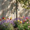 Rustic Wind Chime Ground Plug Heart-Shaped Yard Ornament Garden Decoration  Outdoor Decoration