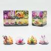 Battle Diorama Scene Pikachu Eevee Mimikyu Gengar Gifts Toy Model Anime Figures Collect Ornaments For Kids Adults Children's Birthday Gift Holiday