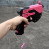 Real Size D.Va Pistol Gun Weapon Hana Song Overwatch Cosplay tracer Rubber DVA Gun Model Game Peripheral Kid Toy Anime Gift
