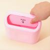 1PC Car Trash Can,Press-to-Open Flip Lid, Sealed Garbage Storage Bin, Car Trash Can, Miscellaneous Storage