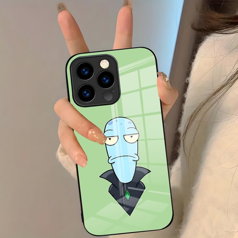 Cartoon S-Solar OppositesES Phone Case For IPhone 17 Pro Max 16 15 14 Pro Max 13 11 Plus Glass Cover