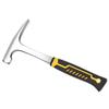 Rock Pick Hammer with Grip, Packaged Head, Flat Pointed Head, Inspection, Pickaxe Type, Mining Tool