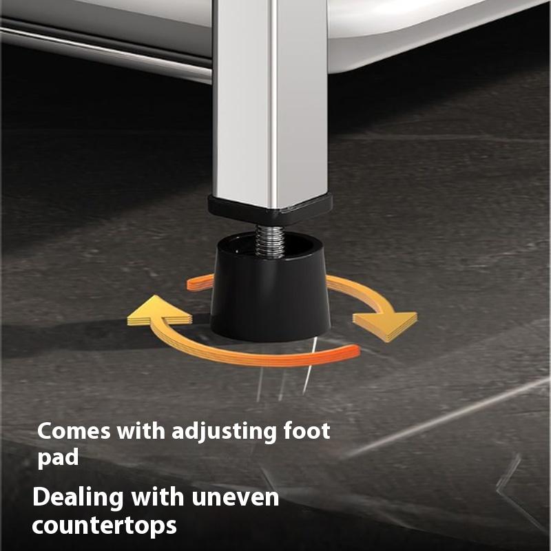 În stoc Raft de depozitare pentru bucătărie din oțel inoxidabil 304 Raft pentru boluri și scurgere Raft multifuncțional pentru boluri Depozitare boluri și bețișoare