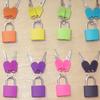 10Pieces Color Montessori Locks Toy Early Learning Toys , 10 and Tray