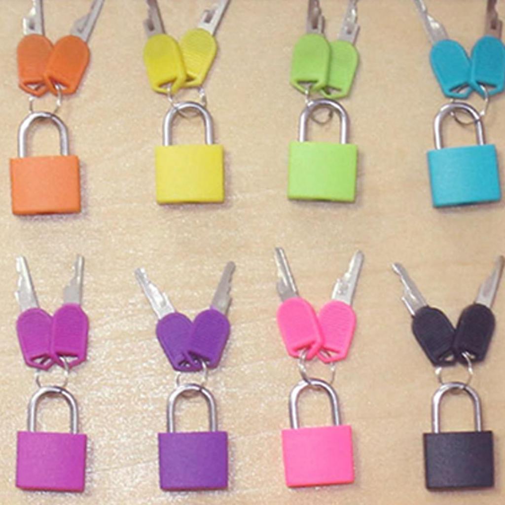 10Pieces Color Montessori Locks Toy Early Learning Toys , 10 and Tray