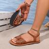 Fashion Women Flat Sandals Trend Fashion Butterfly Beach Shoes Women New 2025 Rubber Sole Open Toe Sandals Large Size Sandalias De Mujer