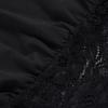 European Elegant Off-Shoulder Lace Patchwork Cropped Top - Slim-Fit Women's Style, Short-Sleeved.